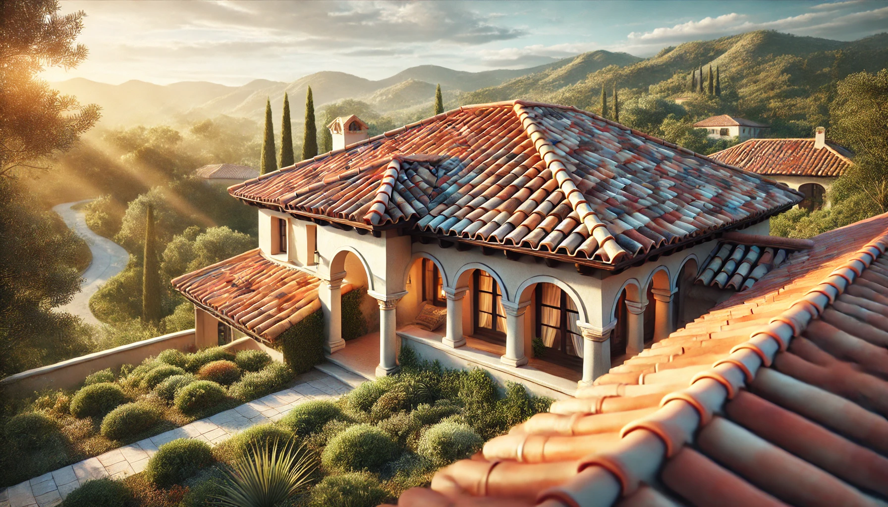 Spanish Roof Tile Style