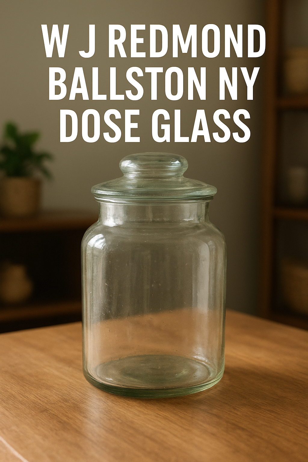 w j redmond ballston ny dose glass